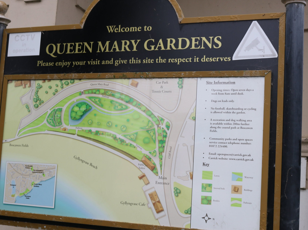 Queen Mary Gardens-法尔茅斯必去景点
