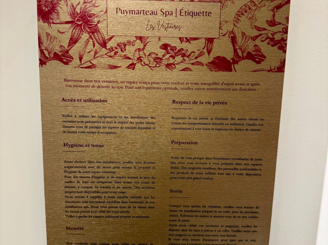 Puymarteau Spa - Wellness By Cinq Mondes景点图片