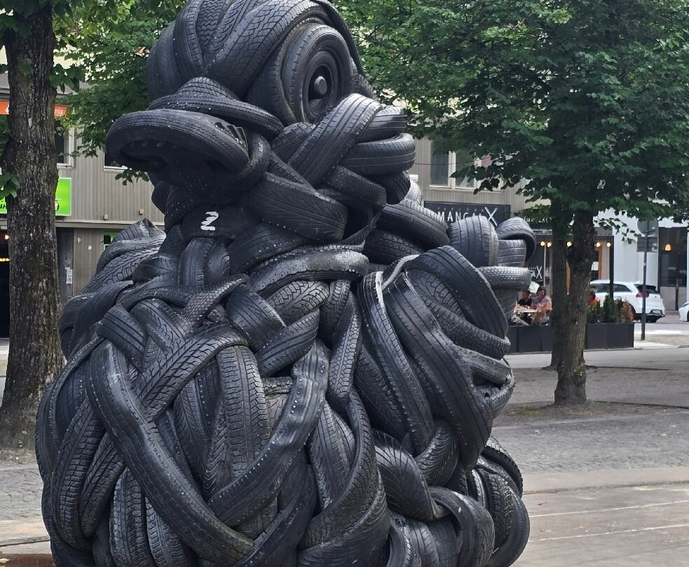 Statyn ''Rubber duck''-厄勒布鲁必去景点