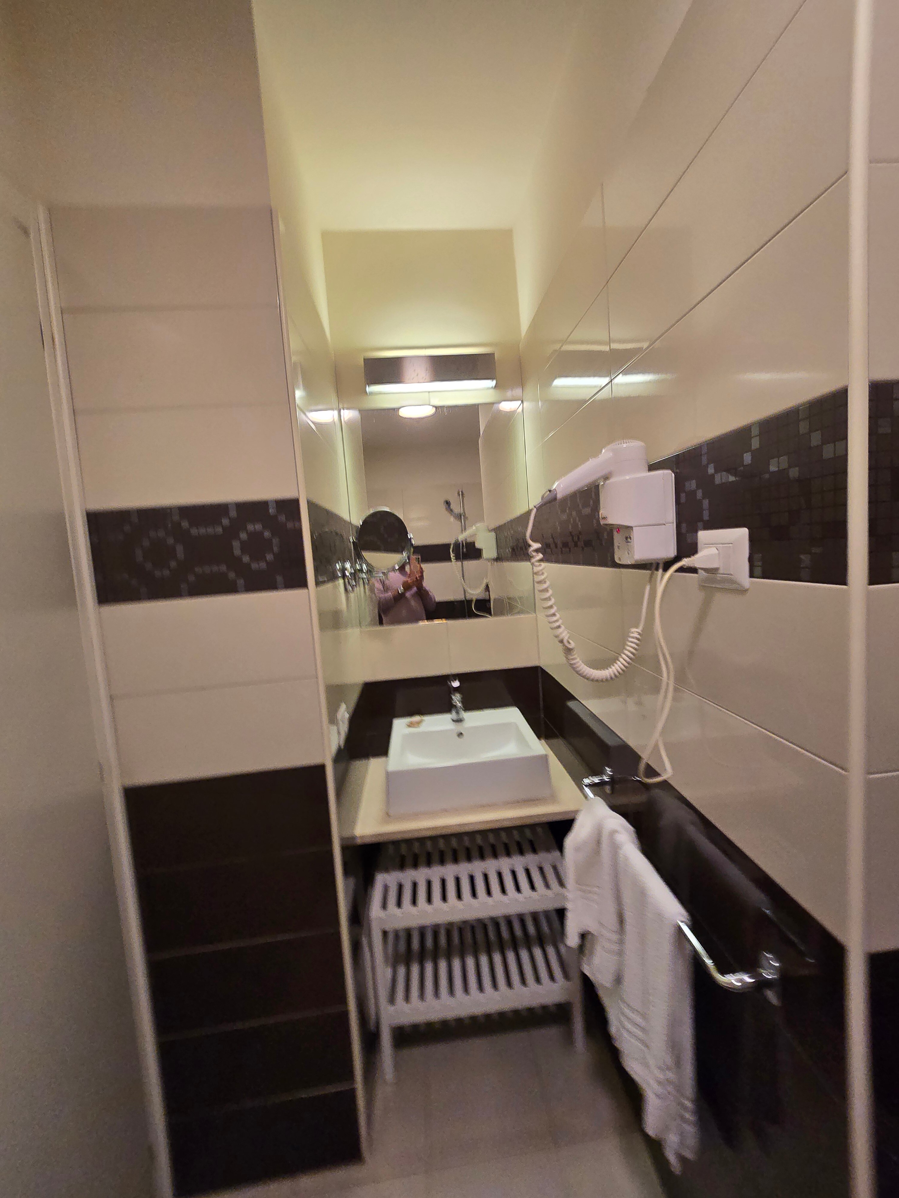 HB Aosta Hotel & Balcony SPA-浴室