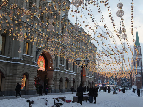 Nikolskaya Ulitsa-莫斯科必去景点