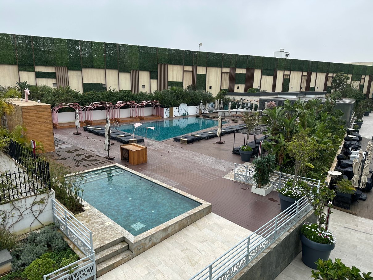 拉巴特万豪酒店-泳池
