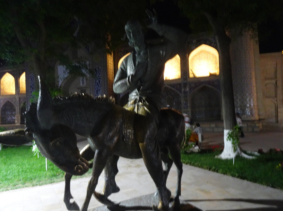 Monument to Hodja Nasreddin-布哈拉必去景点