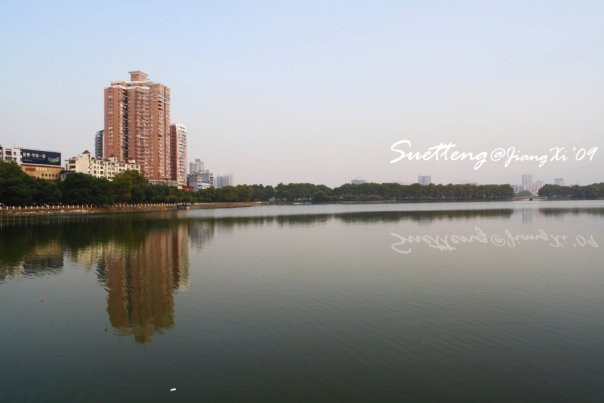 武穴市旅游景点-甘棠湖