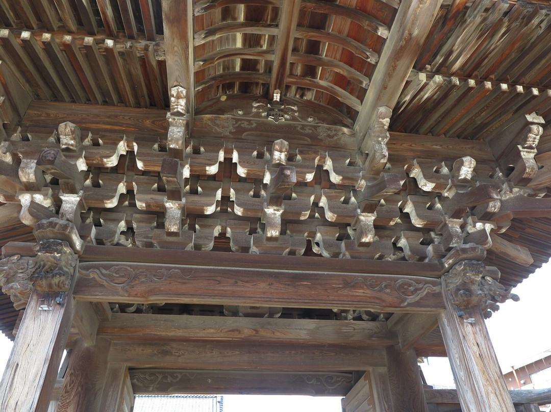 Entsuji Temple Gate-大垣市必去景点