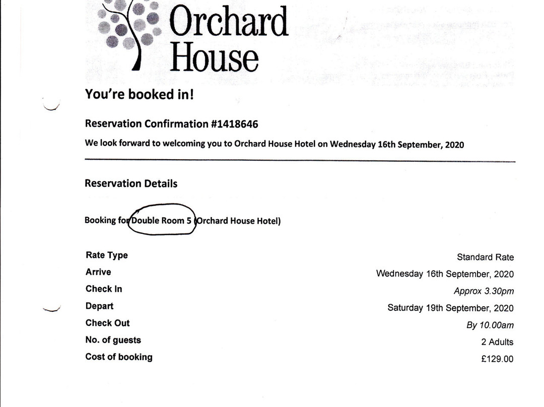 Orchard House Hotel主图