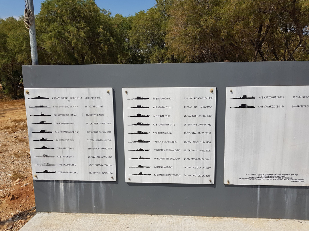 Submarine Monument-帕里欧弗里欧必去景点