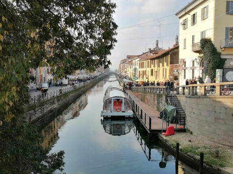 Naviglio Grande-米兰必去景点