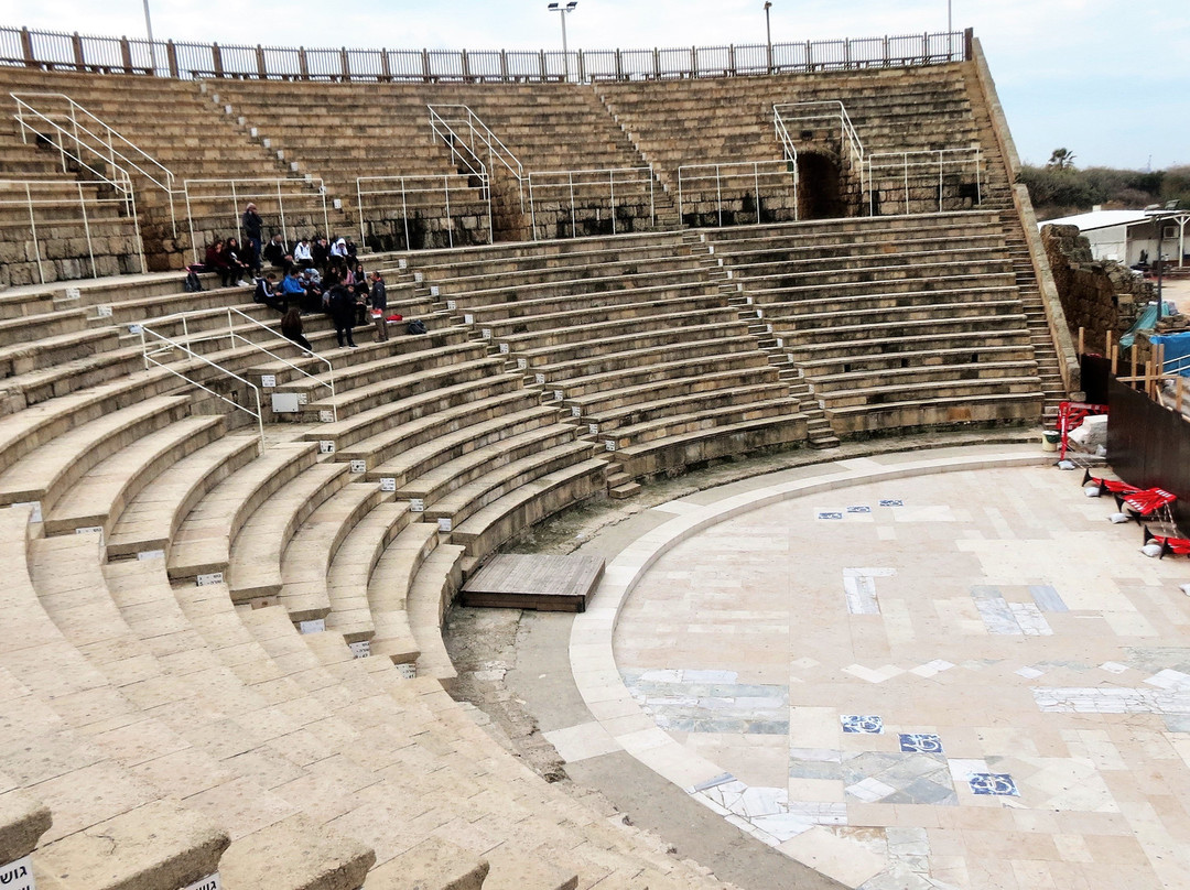 Theatre at Caesarea National Park-凯撒利亚必去景点