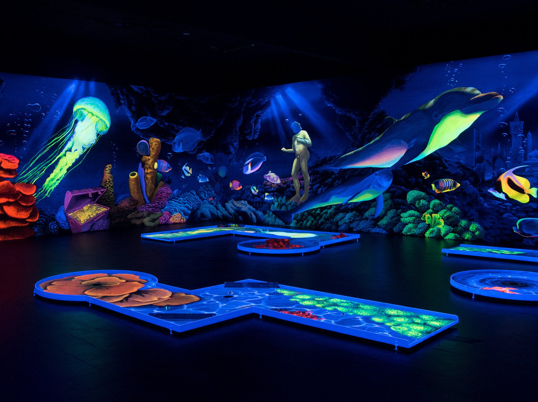 Blacklight Arena 3D Schwarzlicht Minigolf-Senden必去景点