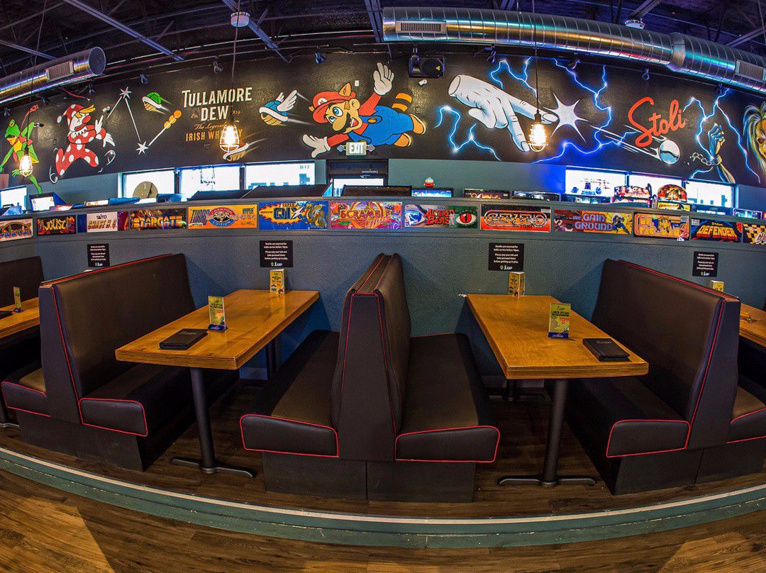 The 1UP Arcade Bar - Greenwood-格林伍德村必去景点