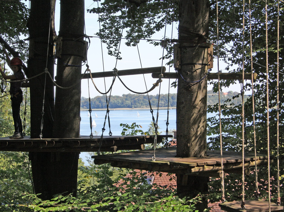 Kletterwald Prien-基姆湖畔普林必去景点