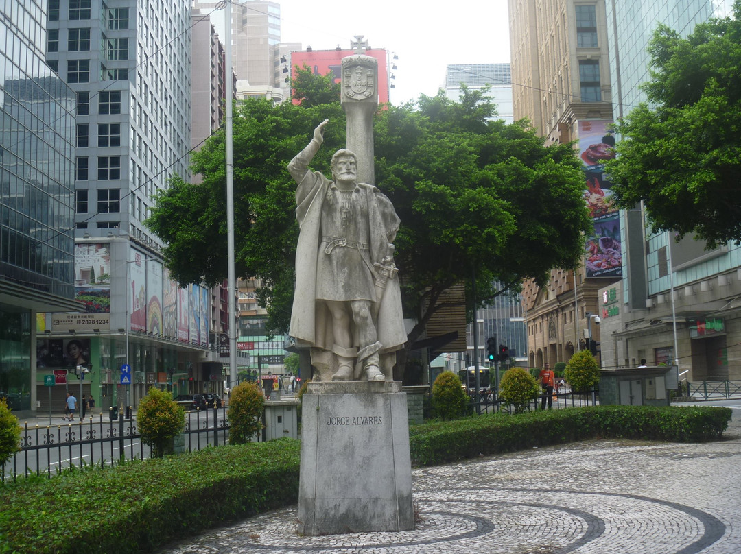 佐治･欧华利塑像-澳门必去景点