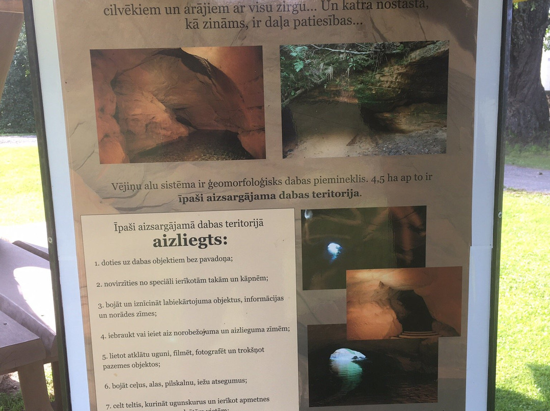 Underground Lakes Vejini-Straupe必去景点