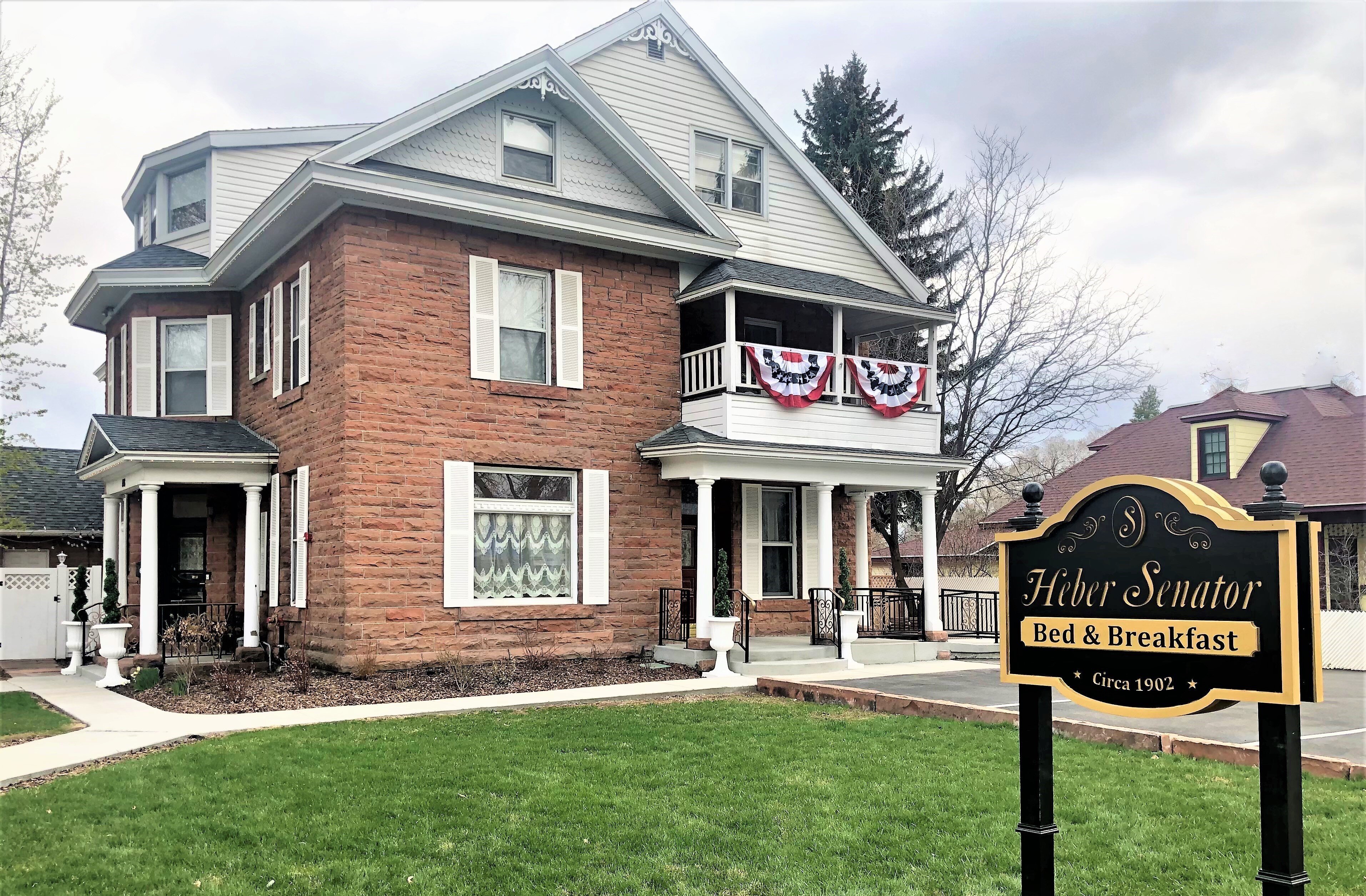 Heber Senator Bed and Breakfast-浴室