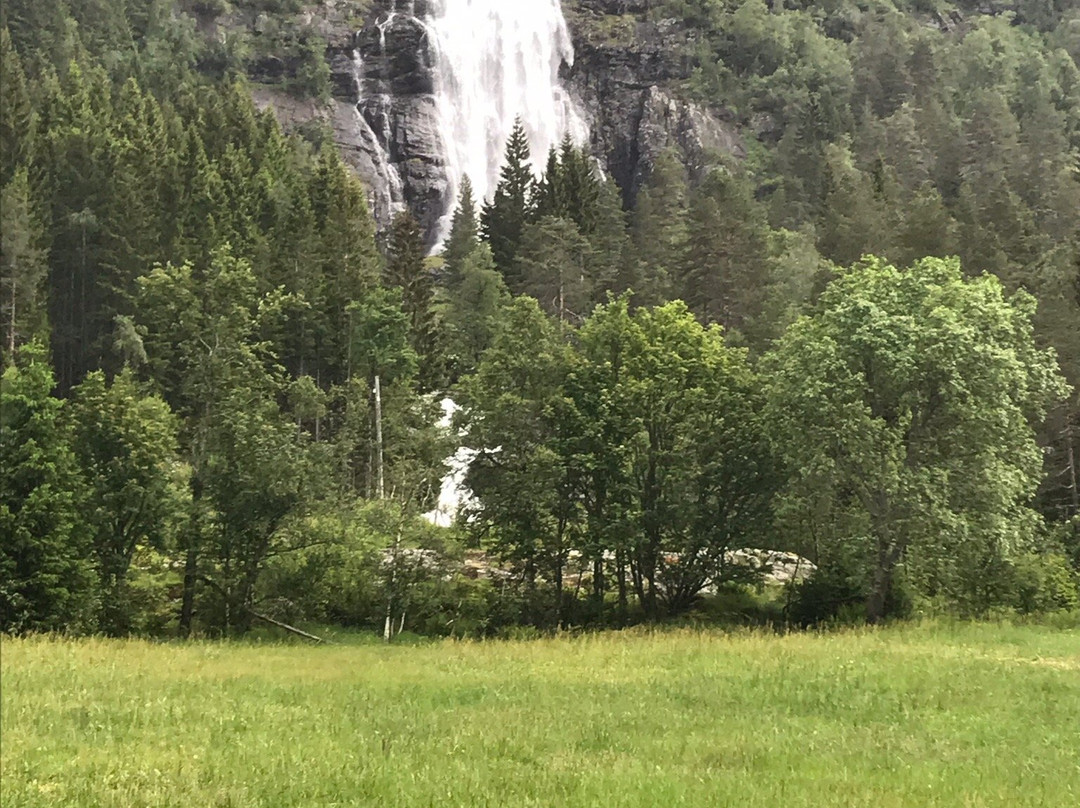 Espelandsfossen Waterfall-Granvin必去景点