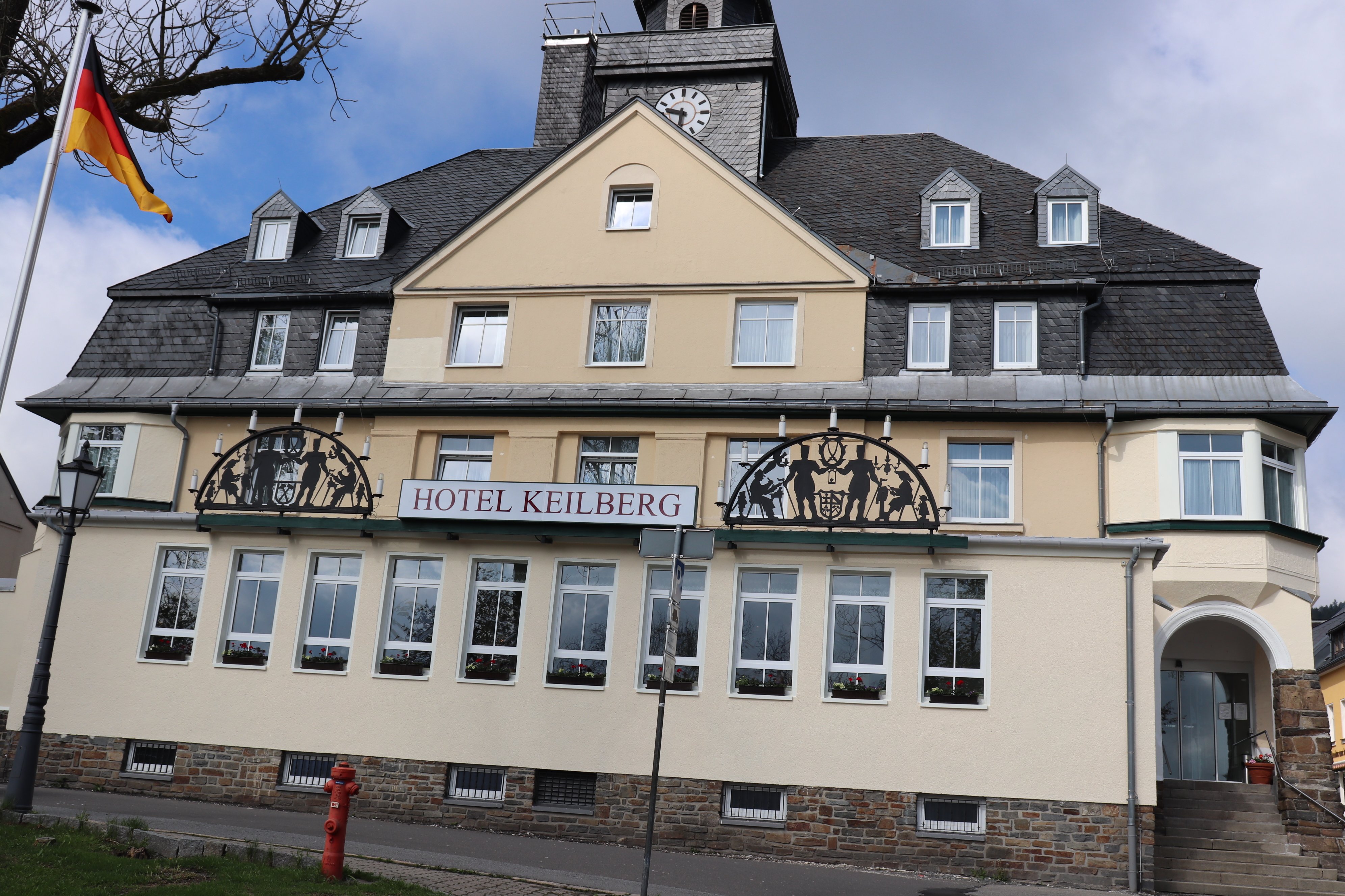 Rathaushotels Oberwiesenthal-浴室