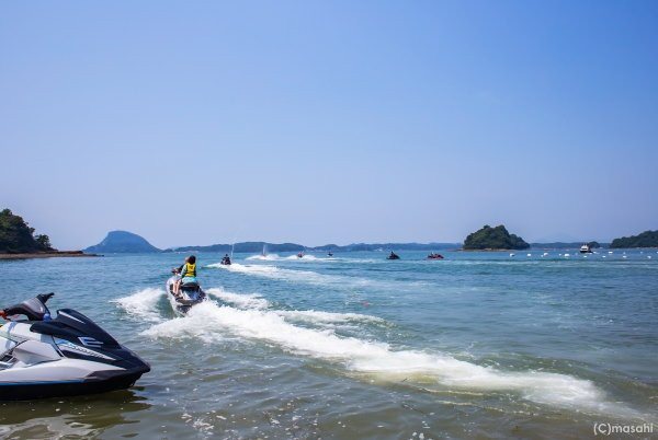 Calm Nishime Swimming Beach-上天草市必去景点