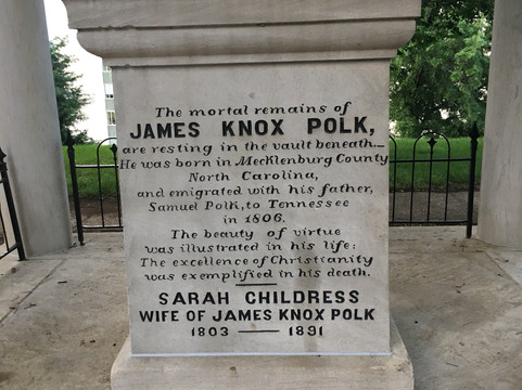 President James K Polk Tomb-纳什维尔必去景点