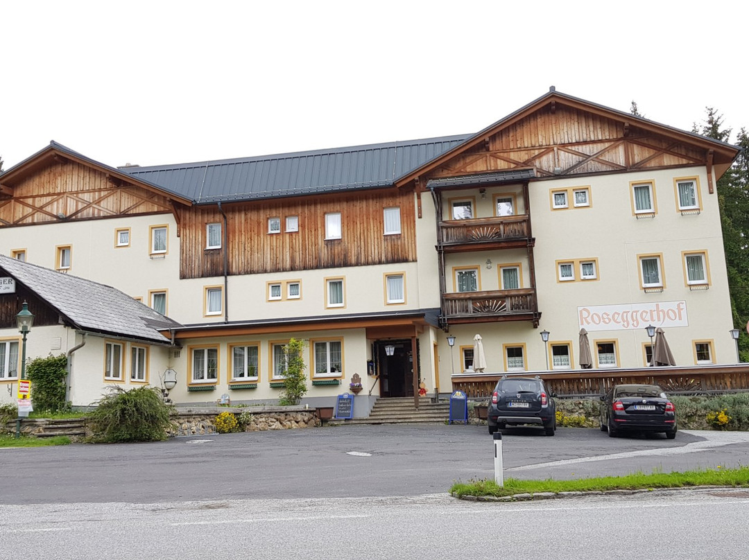 Langenwang酒店住宿-Gasthof Pension Roseggerhof