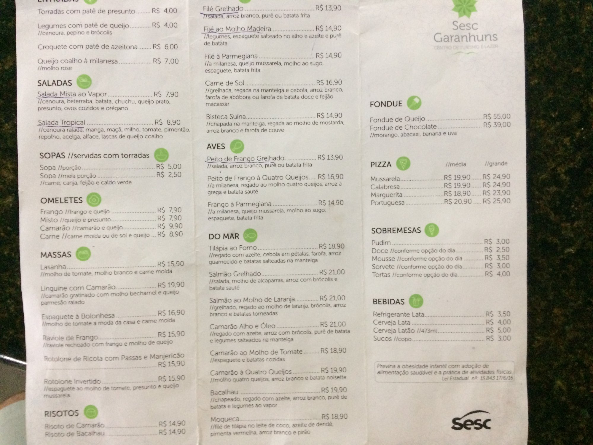 Hotel Sesc Garanhuns-餐饮