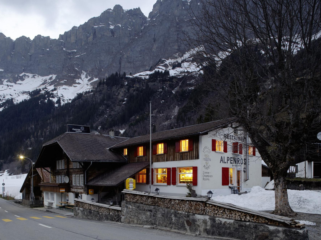 加德门酒店住宿-Alpenrose Gadmen