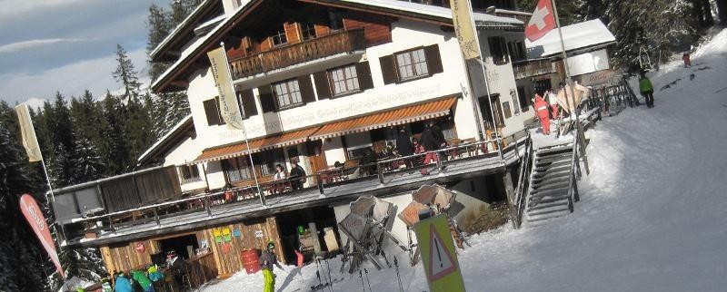 Fideris酒店住宿-Bergrestaurant Schifer