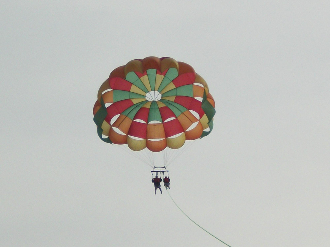 Mackinaw City Parasailing-麦基诺城必去景点