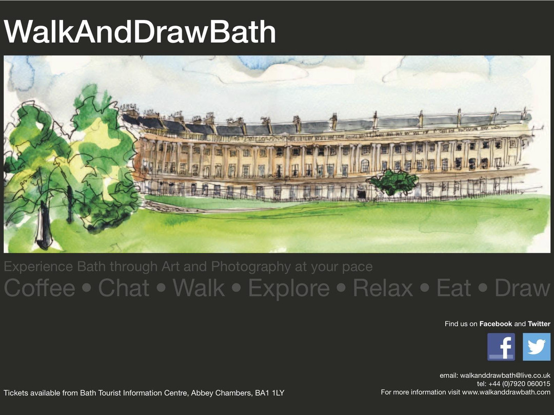 WalkAndDrawBath-巴斯必去景点