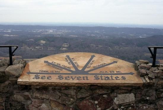 Rock City-Lookout Mountain必去景点