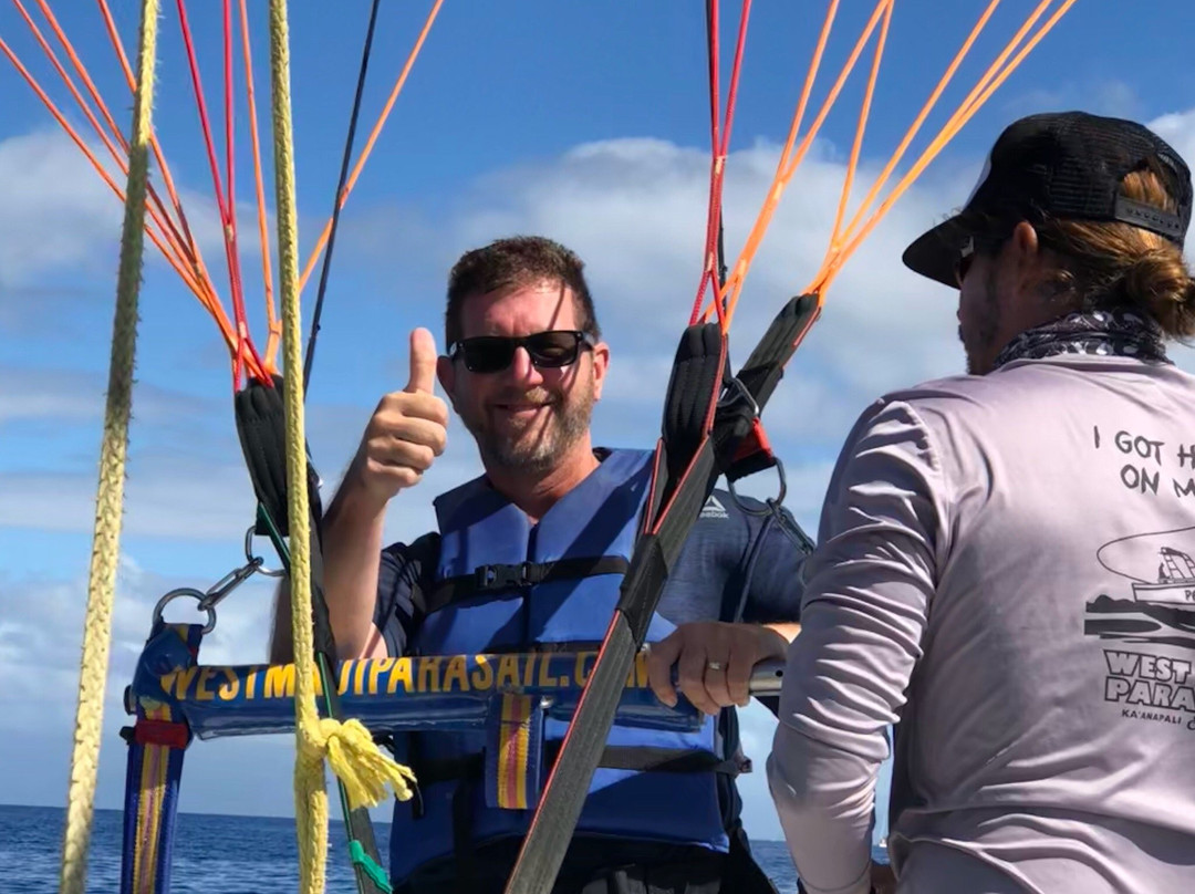 西茂宜岛滑翔伞活动景点图片