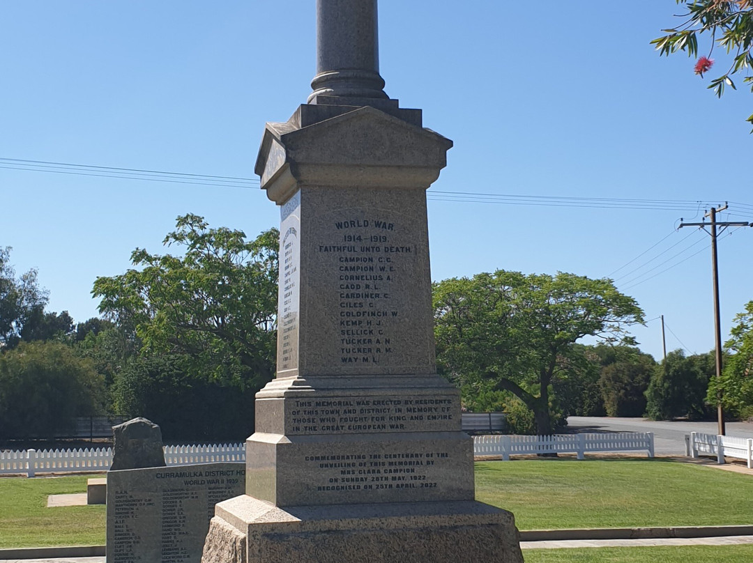 Curramulka War Memorial-Curramulka必去景点