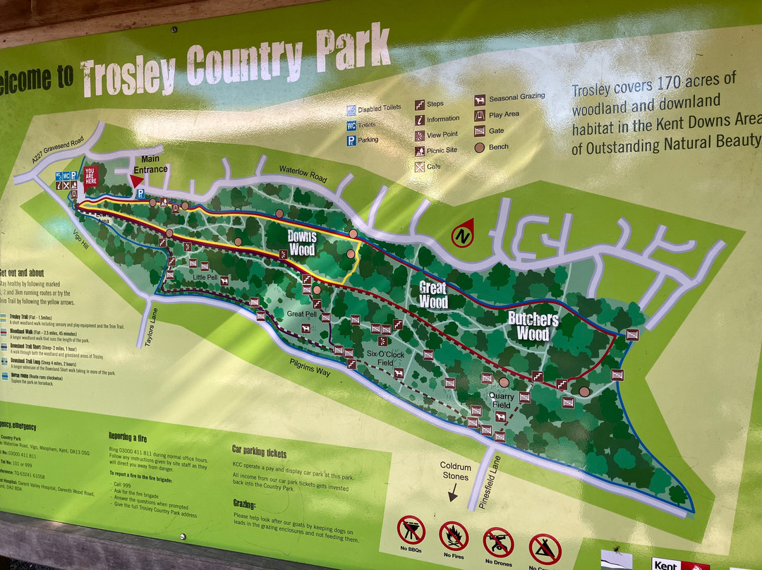 Trosley Country Park-Meopham必去景点