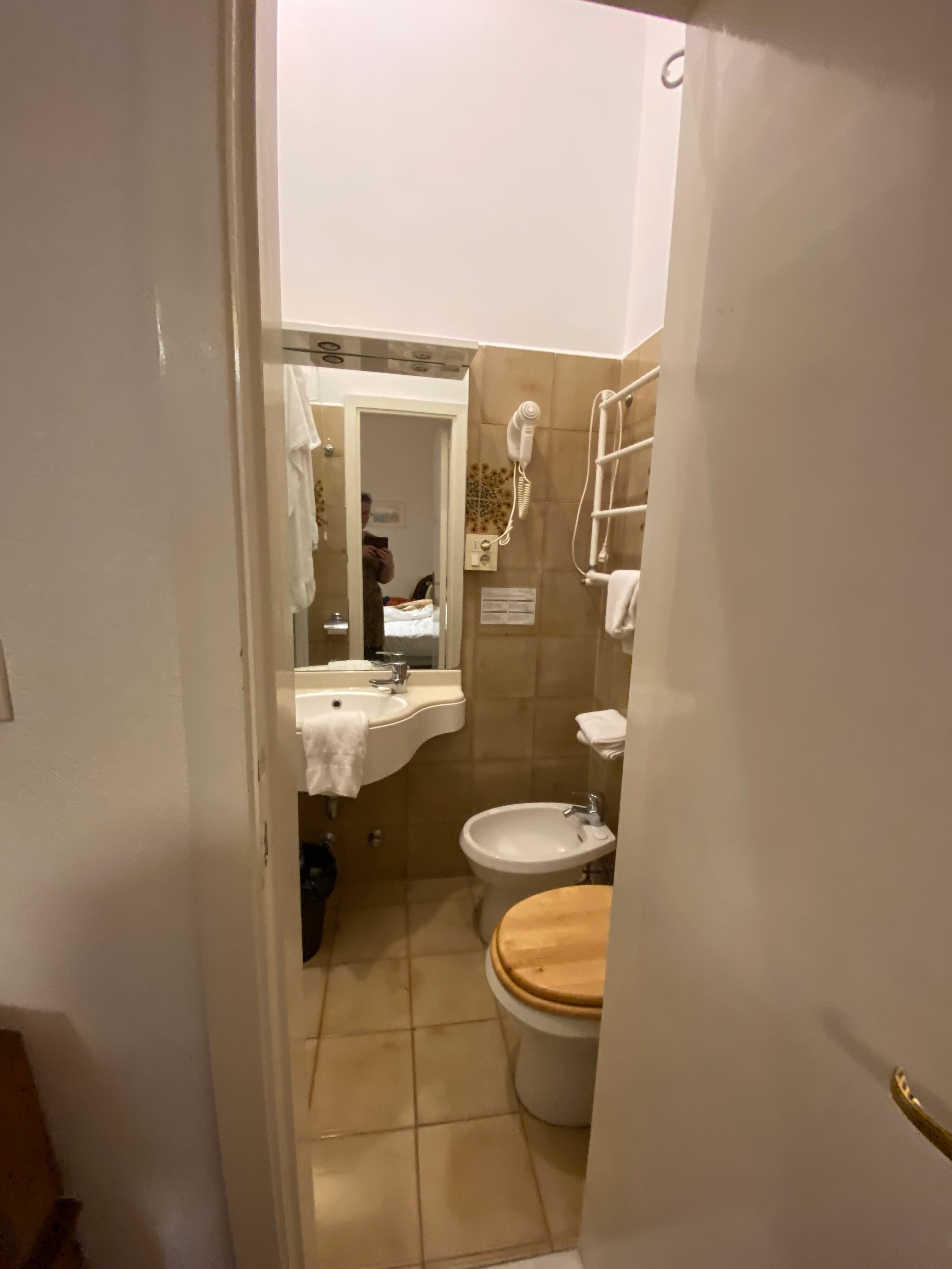 Hotel Delle Rose-浴室