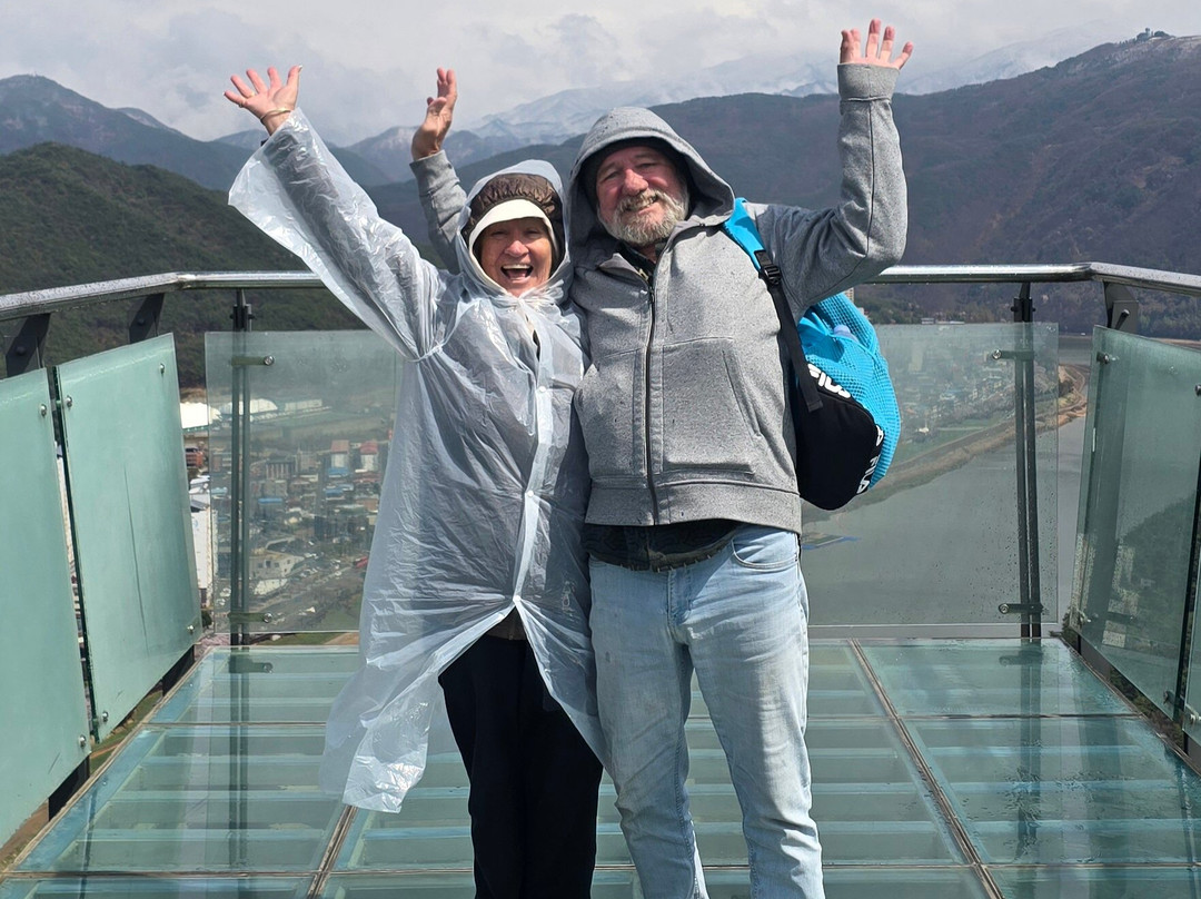 Mancheonha Skywalk-丹阳郡必去景点