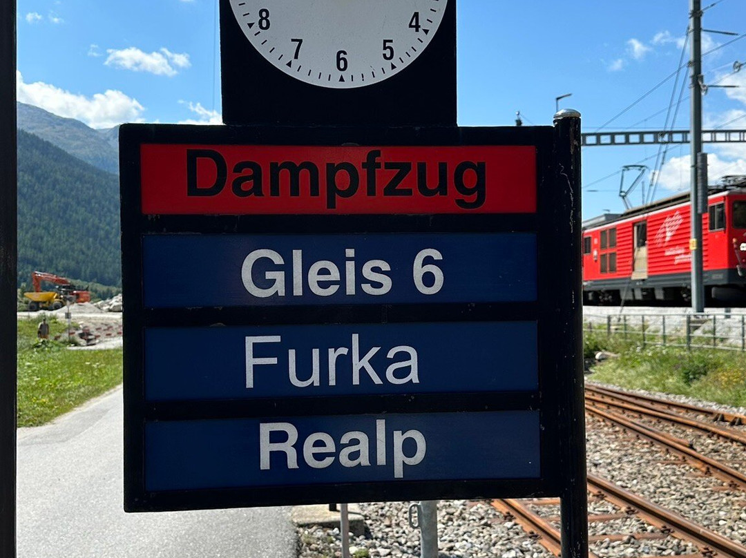Dampfbahn Furka Bergstrecke-Realp必去景点