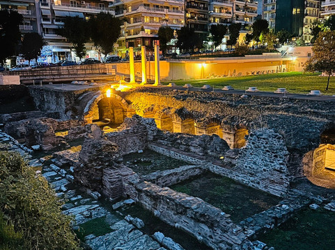The Greek Agora and Roman Forum-塞萨洛尼基必去景点