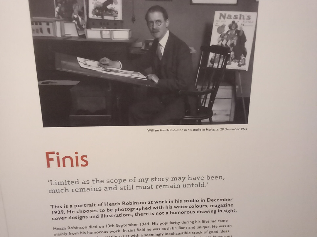 Heath Robinson Museum-Pinner必去景点