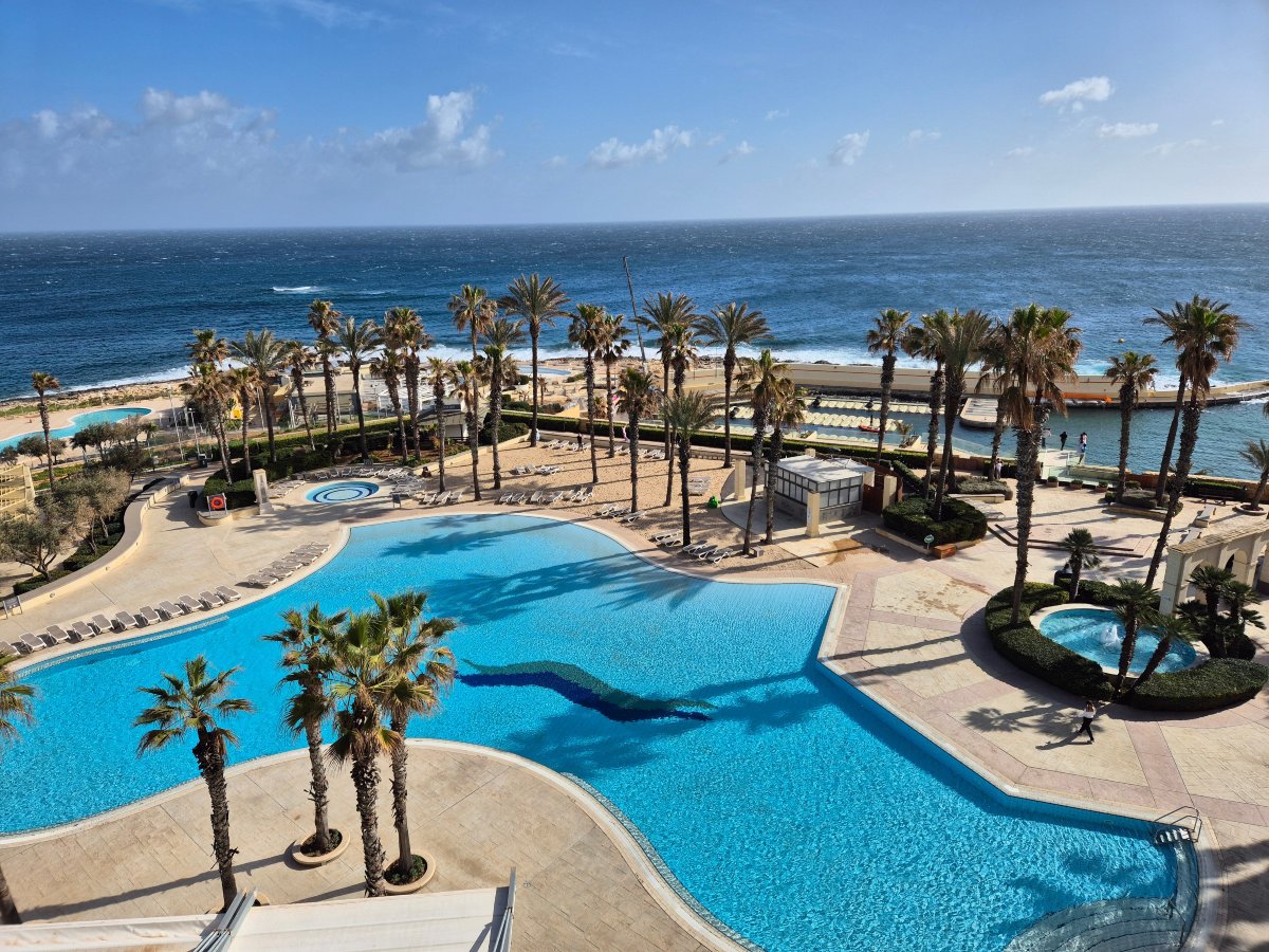 马耳他希尔顿酒店-泳池