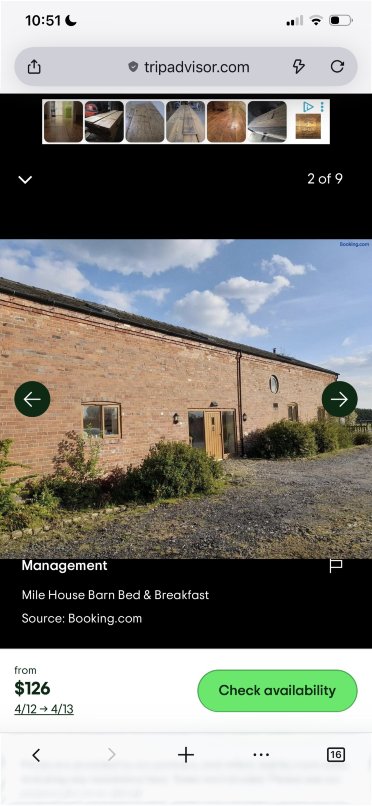 Mile House Barn Bed and Breakfast-官方