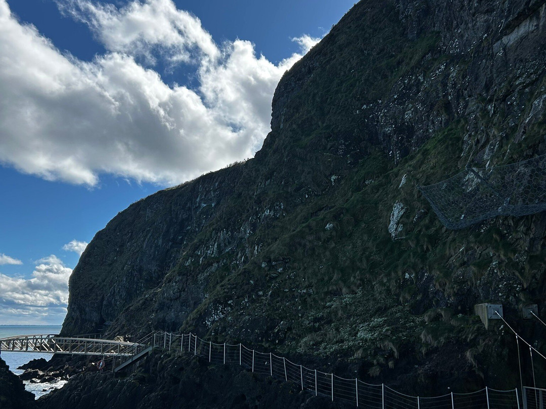 The Gobbins Cliff Path-Larne必去景点