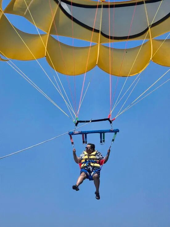 Happy Flights Cabo Parasailing-卡波圣卢卡斯必去景点
