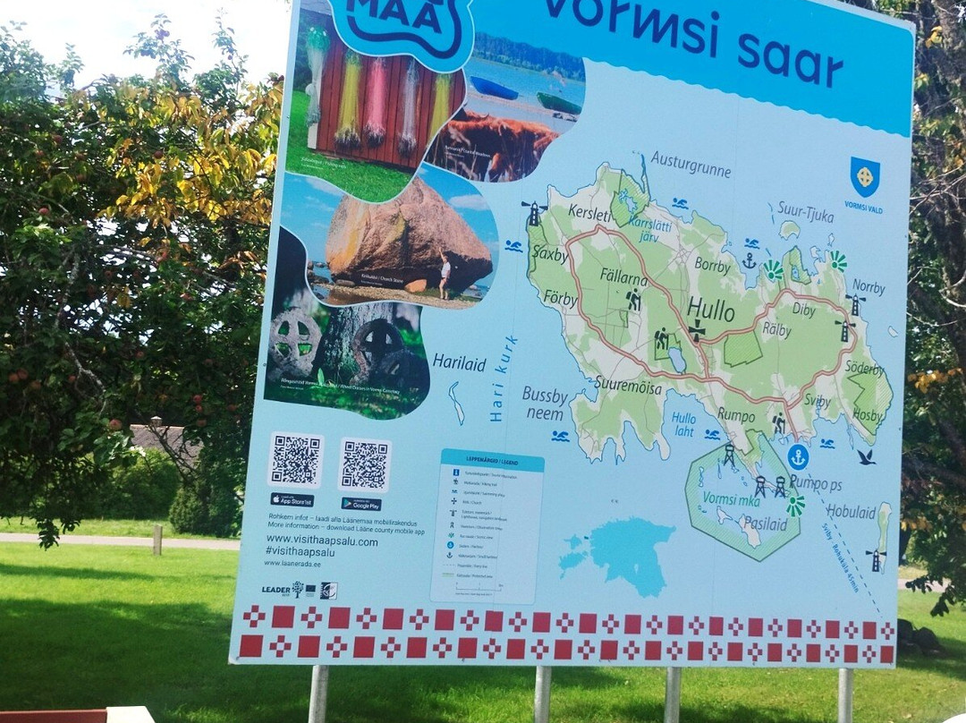 Vormsi Island-Laane County必去景点