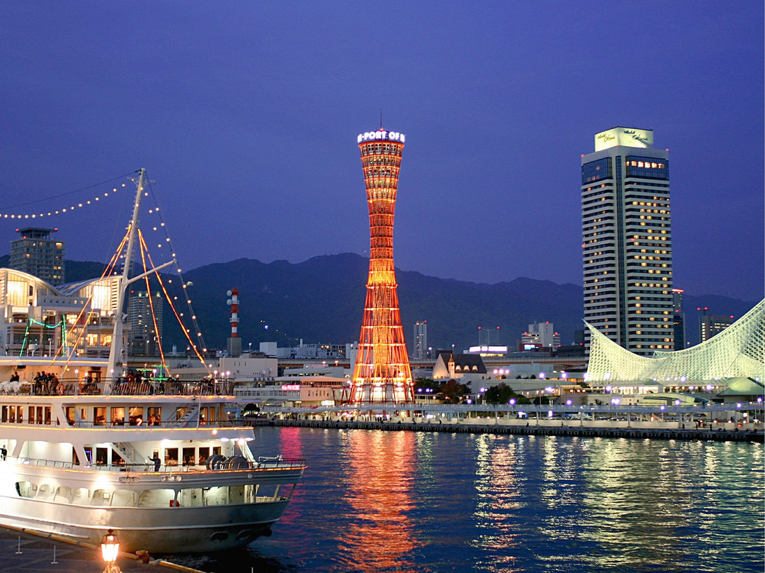 神户港灯塔景点图片