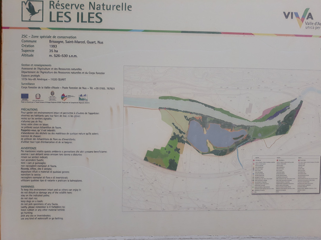 Riserva Naturale Les iles景点图片