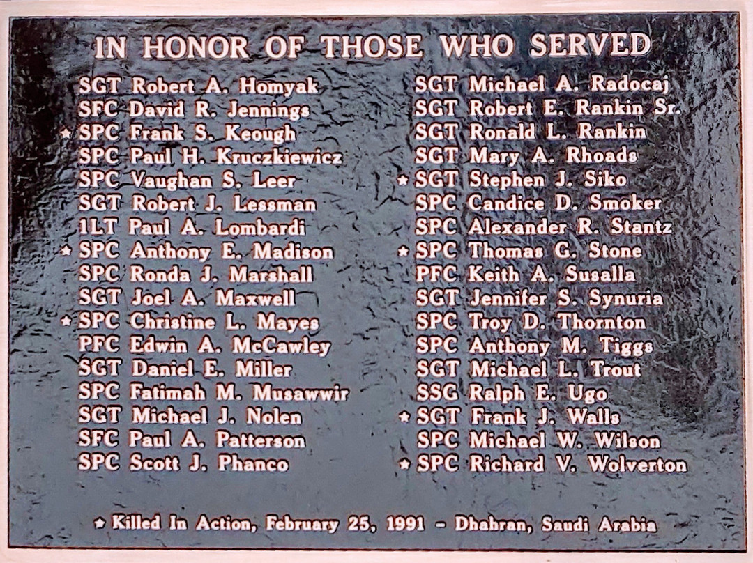 14th Quartermaster Detachment Memorial景点图片
