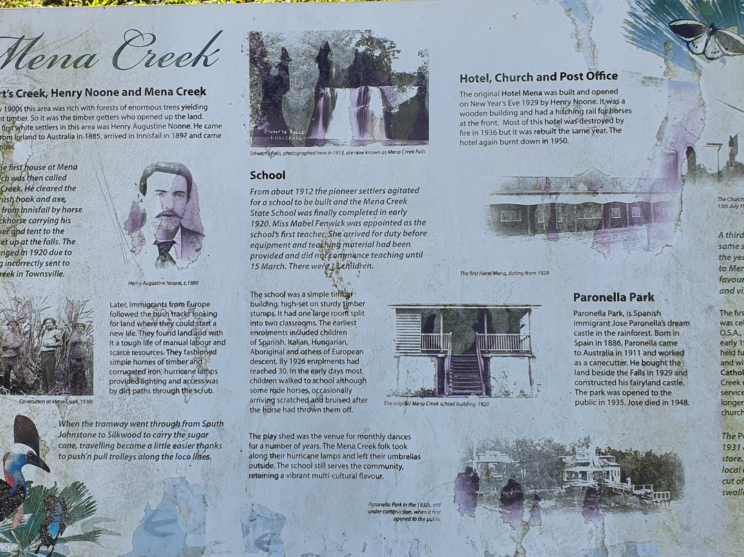 Mena Creek Falls-米娜溪必去景点