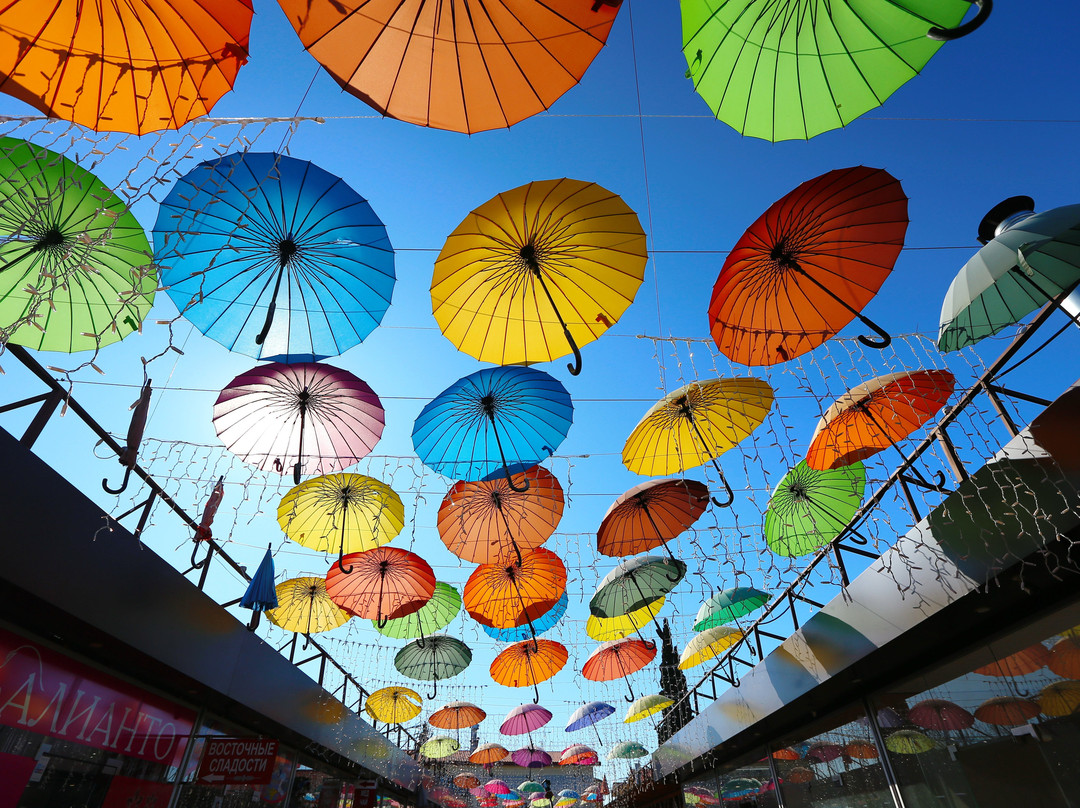 Soarign Umbrella Alley-艾德勒必去景点