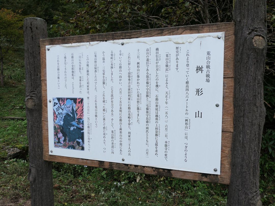 Arayama Castle Remains-冰见市必去景点