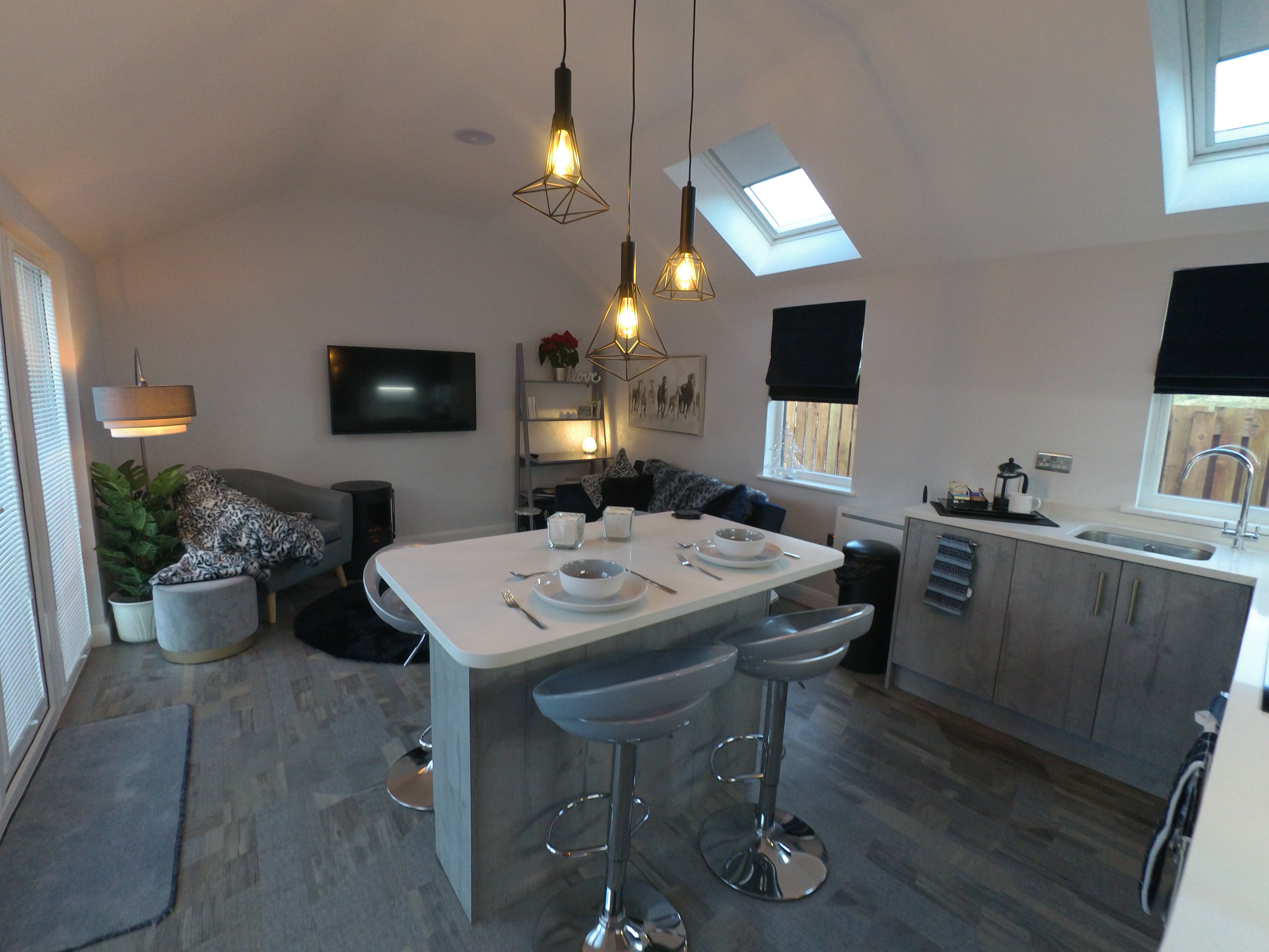 The Shippon and The Stables HOT TUB Chalets-官方